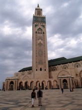 La mosquée Hassan II de Casa